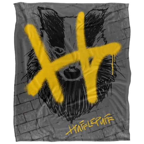 Harry Potter Hufflepuff Graffiti-viltti