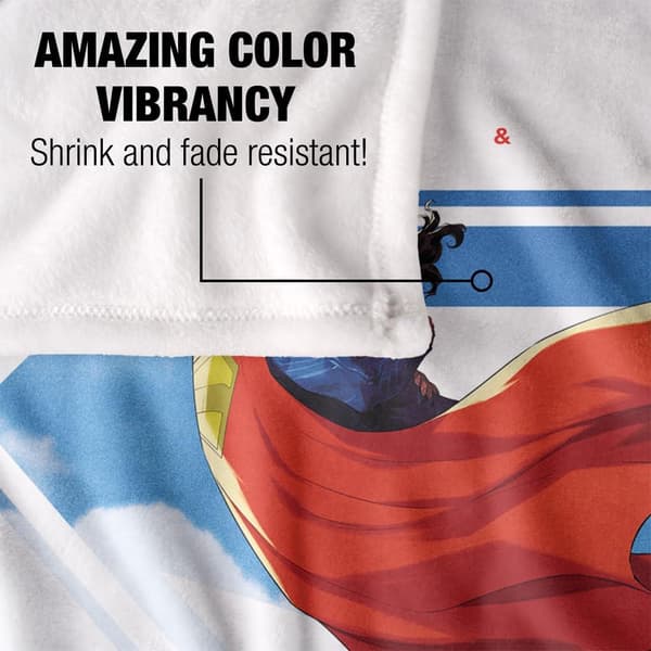 Superman Shield Lois Lane Blanket