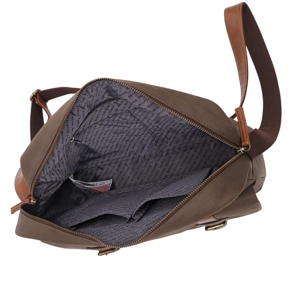 Firetrap Messenger Bag i Vaxad Canvas