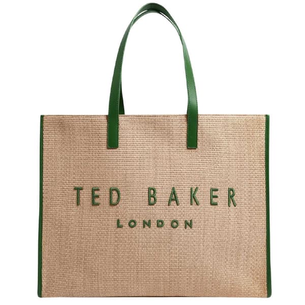 Ted Baker Raffia-kangaskassi