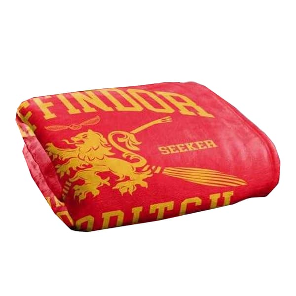 Harry Potter Quidditch Gryffindor Blanket