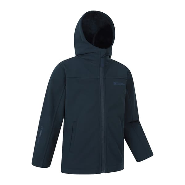 Mountain Warehouse Childrens/Kids Arctic Borg Lined Soft Shell Jacket