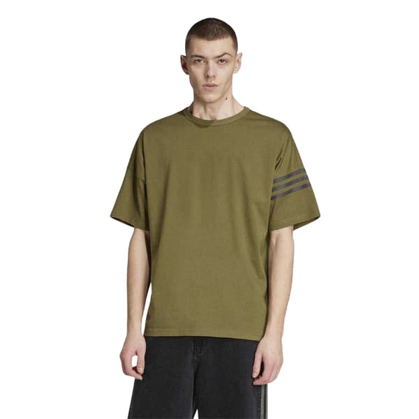 Adidas Herr Neuclassics 3 ränder T-shirt