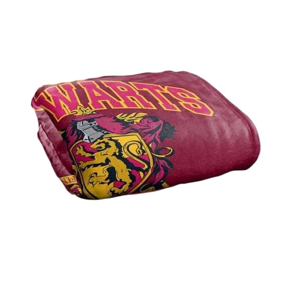 Harry Potter Hogwarts Silky Gryffindor Blanket