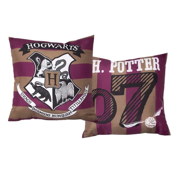 Harry Potter Muggles Square Filled Cushion