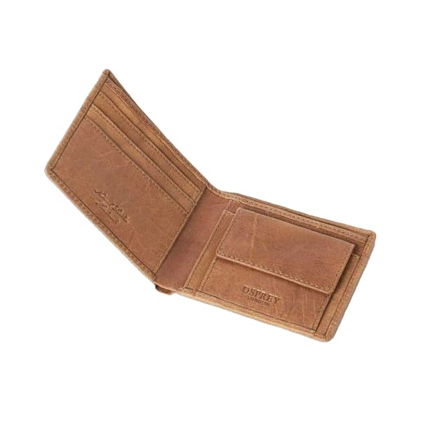Osprey Barker Logo Leather Wallet