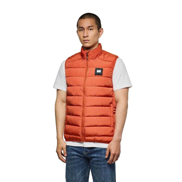 Weekend Offender Herr Gacha Logo Quiltad Gilet
