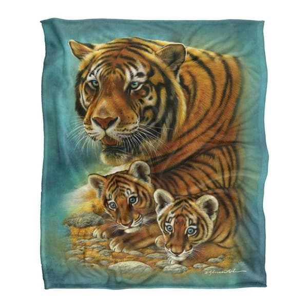 JQ Licensing Silky Tiger & Cubs Supersoft -peitto