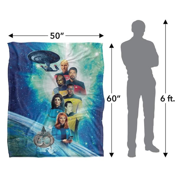 Star Trek 30 Silky Crew Supersoft-peitto
