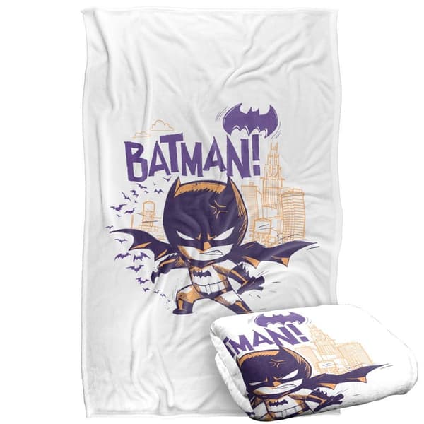Batman Silky Chibi Throw