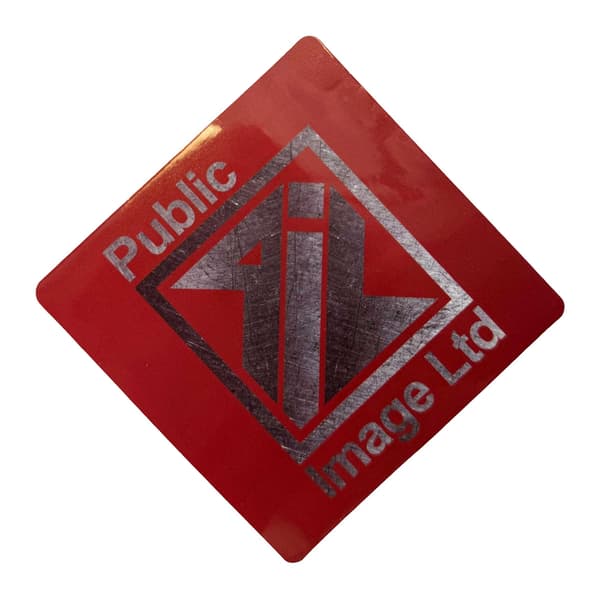 PIL (Public Image Ltd) Logo Brushed Sticker