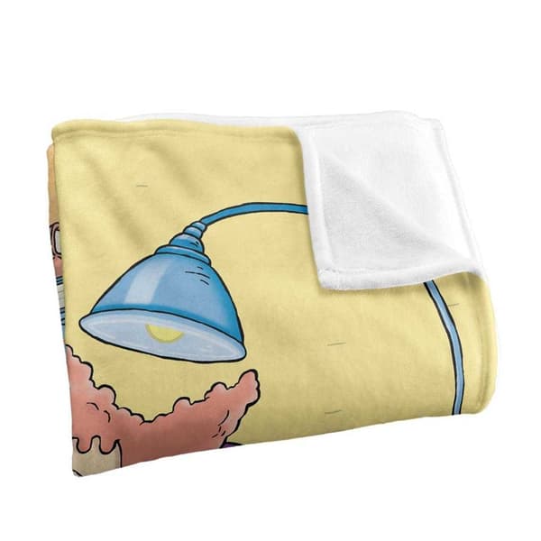Rugrats Get Caught Silky Reading Supersoft Blanket