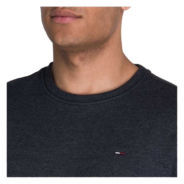 Tommy Jeans Sweatshirt med fleecefoder för män