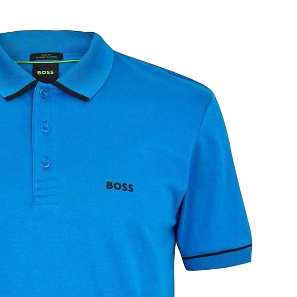 Boss Herr Paule Kortärmad Pikétröja