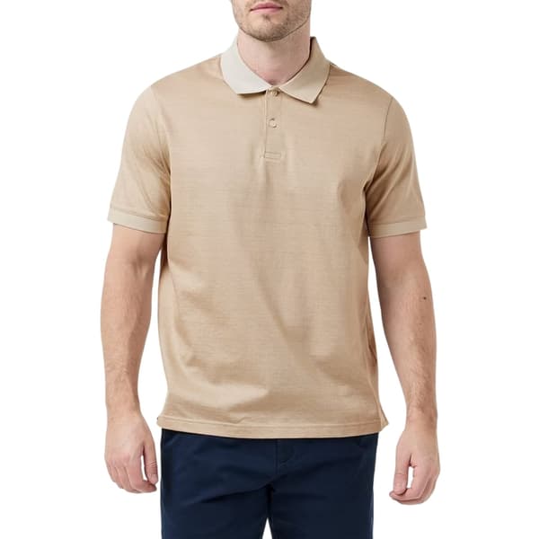 Ted Baker Herr Auguso Texturerad Jacquard Pikétröja