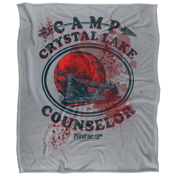 Friday The 13th Camp Counselor Soft Touch Blanket