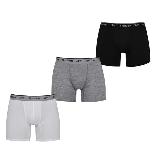 Reebok Boxershorts med logotyp för män (3-pack)