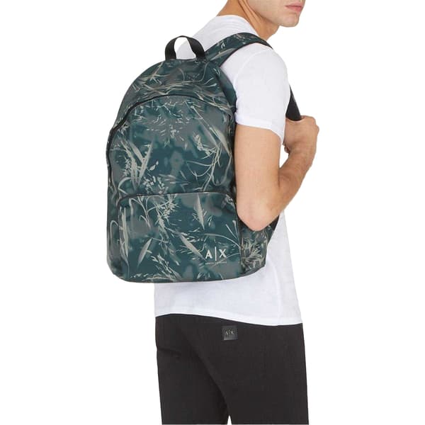 Armani Exchange Rygsæk med print over det hele
