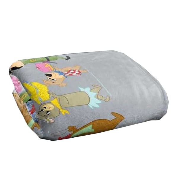 Yogi Bear Marching To The Picnic Soft Touch Blanket