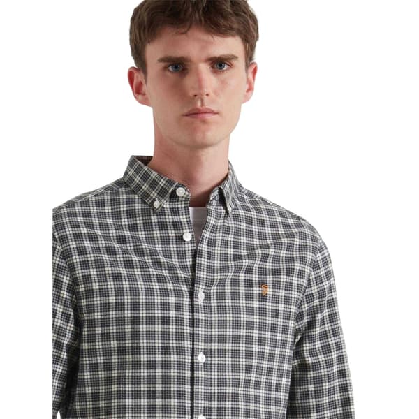 Farah Mens Milners Checked Shirt