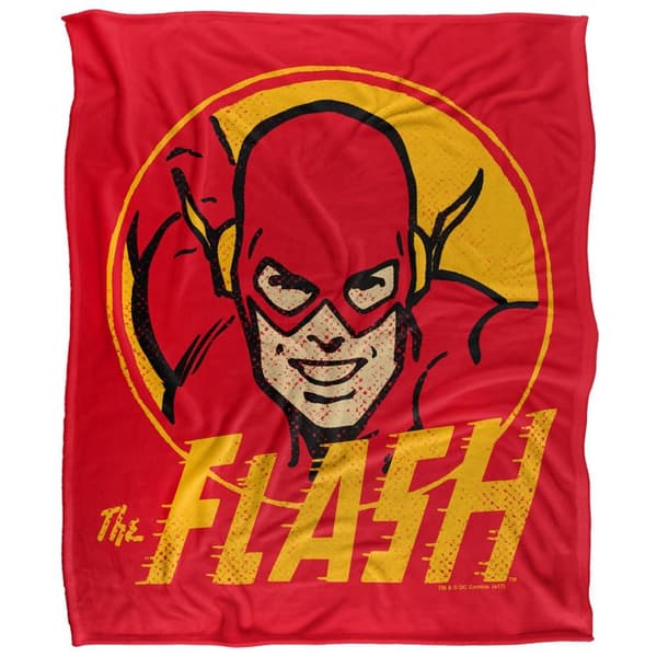 The Flash Circle Soft Touch Blanket