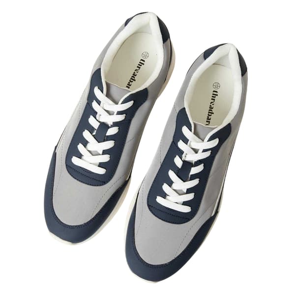 Threadbare Mens Ariba Textile Trainers