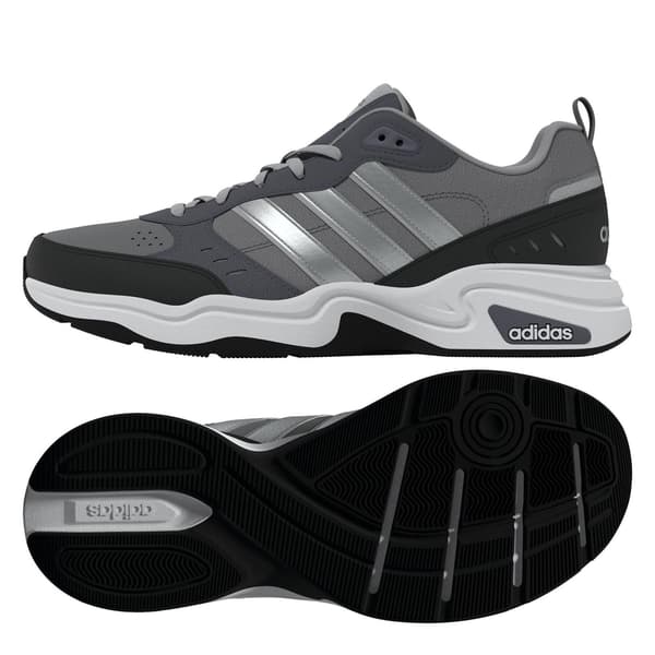 Adidas Mens Strutter Coated Leather Shoes