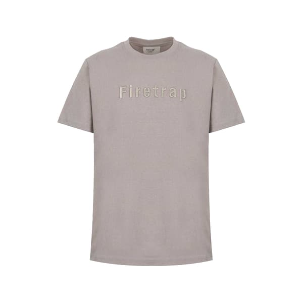 Firetrap Mens Embroidered Logo T-Shirt