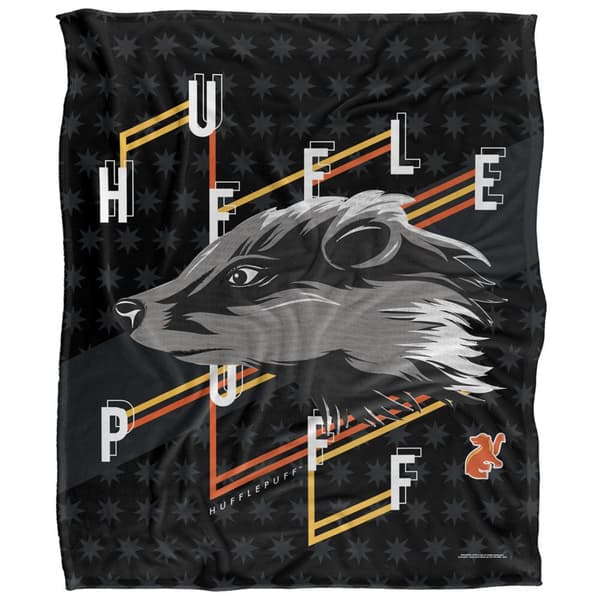 Harry Potter Hufflepuff Badger Blanket