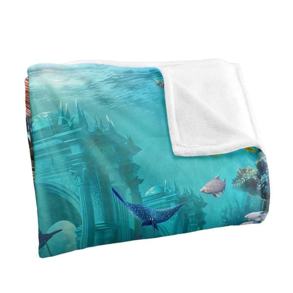 JQ Licensing Silky Mermaid Supersoft Blanket