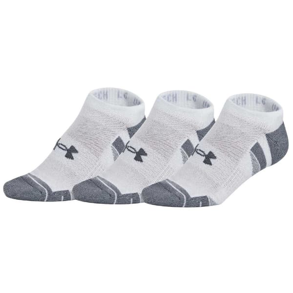 Under Armour Unisex Vuxen Performance No-Show Strumpor (3-pack)