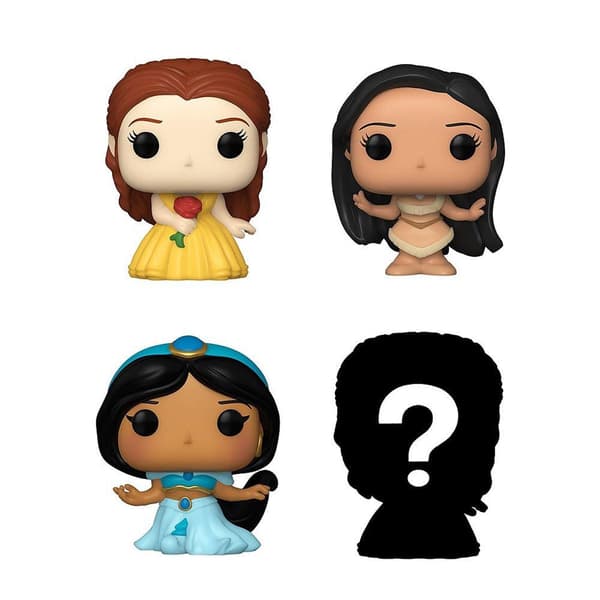 Funko Disney Princess Minifigurer (4-pack)