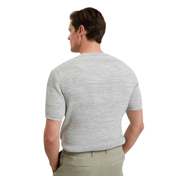 Ted Baker Herr Texturerad Regular T-shirt