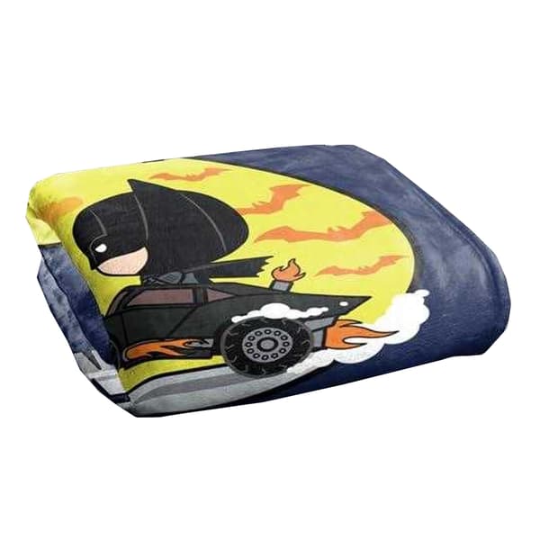 The Batman 2022 Batmobile Soft Touch Blanket