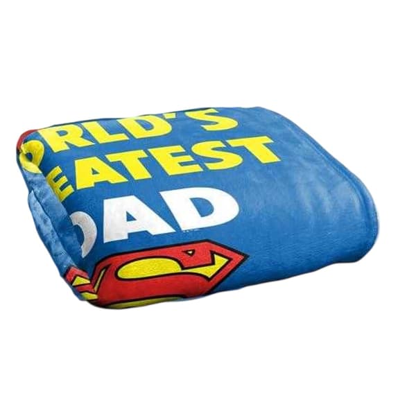 Superman Världens Bästa Pappa Filt
