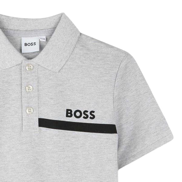 Boss Herr Kortärmad Pikétröja Regular Fit