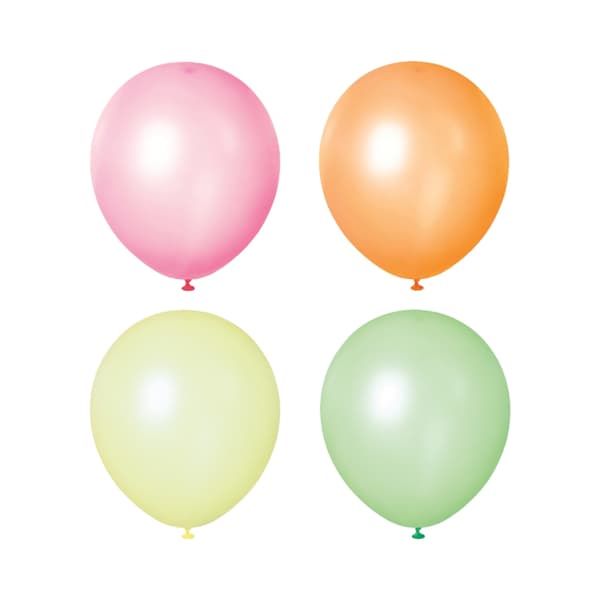 Unika festlatexballonger (10-pack)