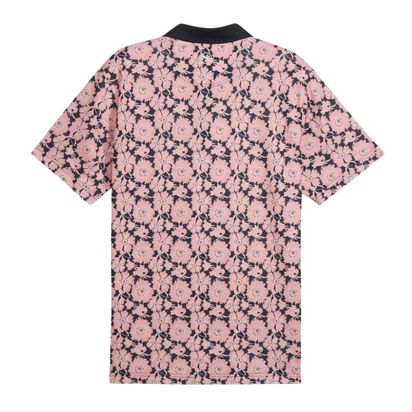 Puma Herr Fields Flower Pique Performance Pikétröja