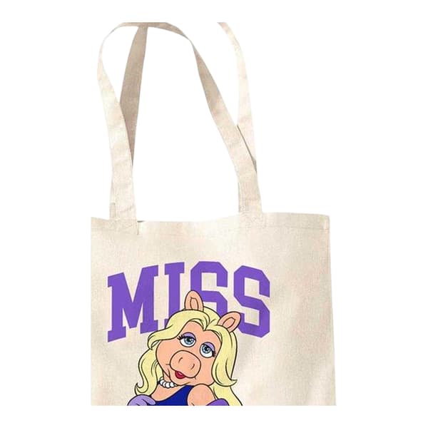 Muppetit Collegic Miss Piggy -kangaskassi