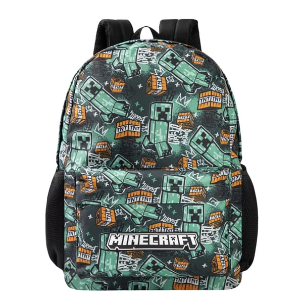 Minecraft Lasten Logo Reppu
