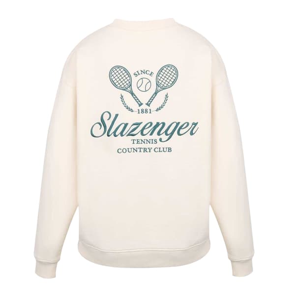 Slazenger Herr Sweatshirt med Broderad Logotyp