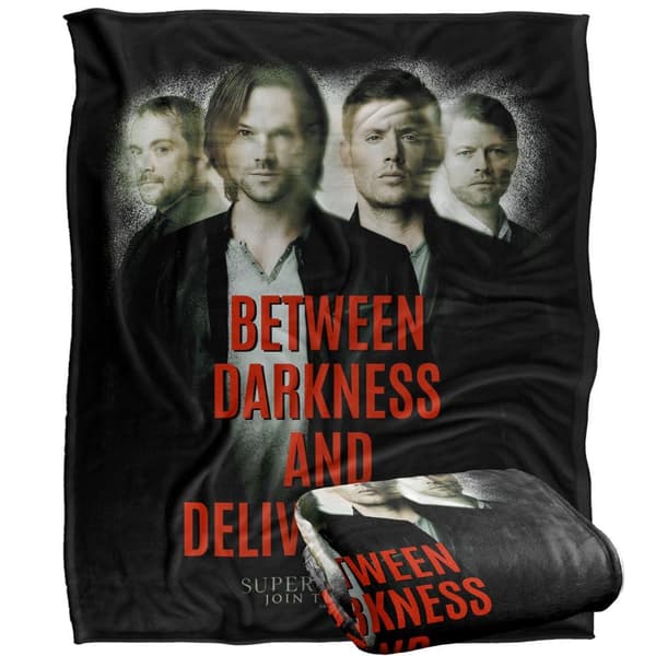 Supernatural Between Darkness Characters Blanket