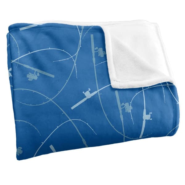 JQ Licensing Silky Patterned Fishing Supersoft Peitto