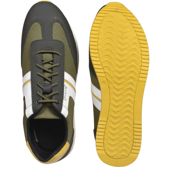 Firetrap Mens Mexico Striped Flat Trainers