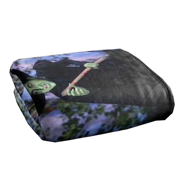 The Wizard Of Oz Wicked Witch Plotting Blanket