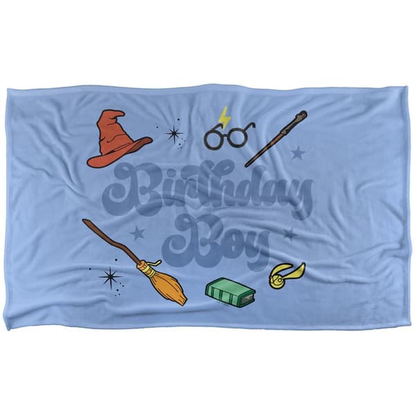 Harry Potter Birthday Boy Soft Touch Blanket