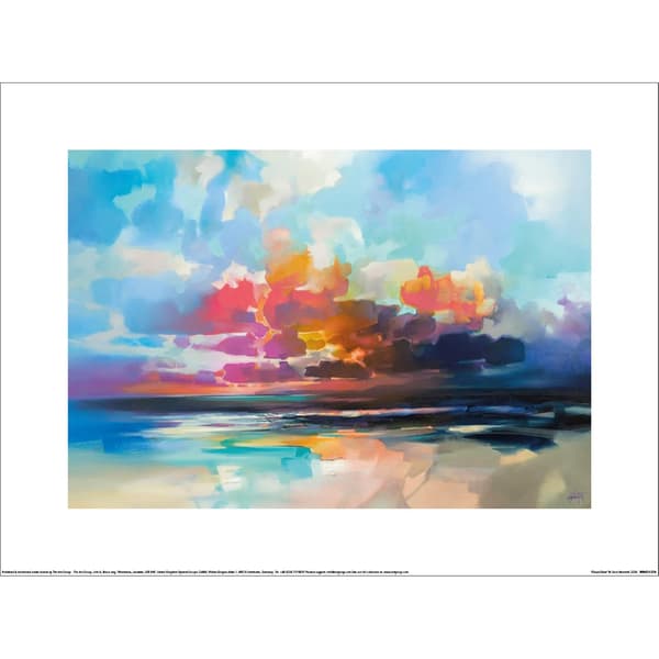 Scott Naismith Cloud Flow Konsttryck