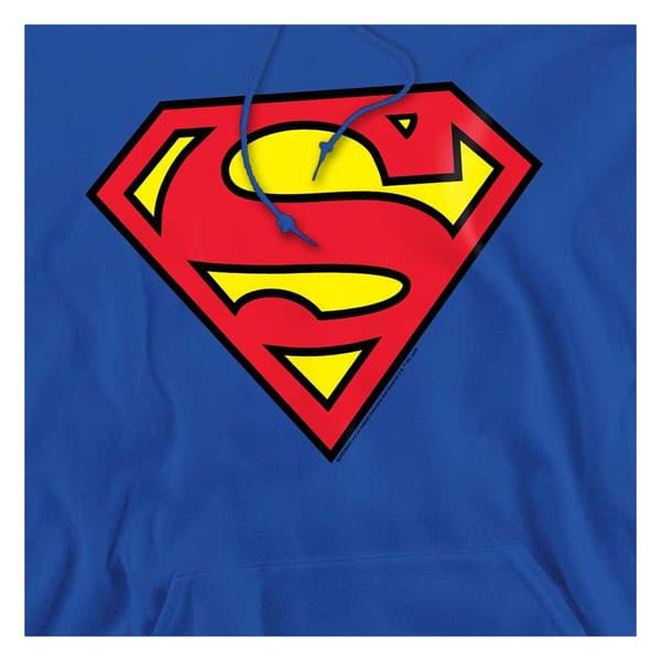 Superman Logo hættetrøje til mænd