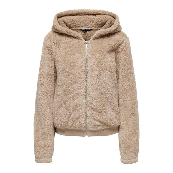 Only Womens/Ladies Plain Teddy Fleece Jacket