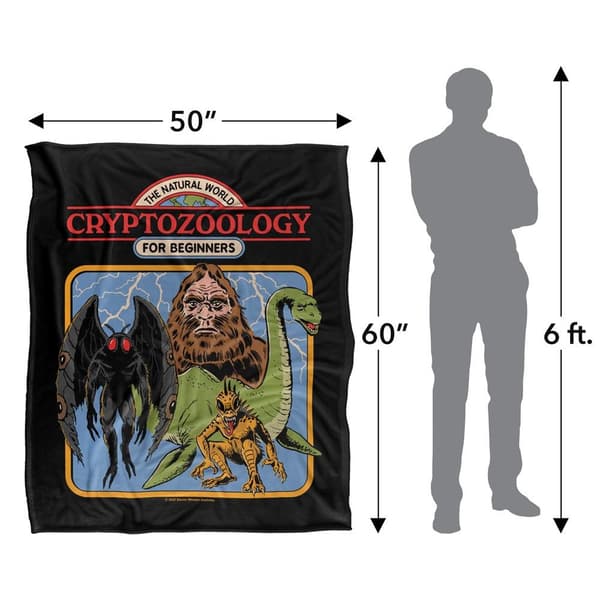 Steven Rhodes Cryptozoology For Beginners Soft Touch Blanket